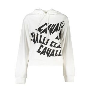 Cavalli Class White Cotton Women Women's Sweater